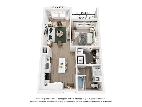 Floor plan A1
