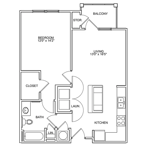 Floor plan Southwood III