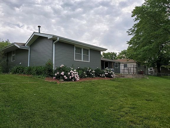 Rear of home