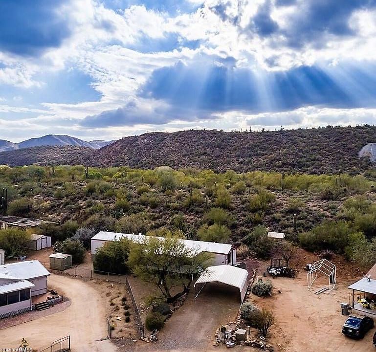 Aerial View - looking at BLM in back