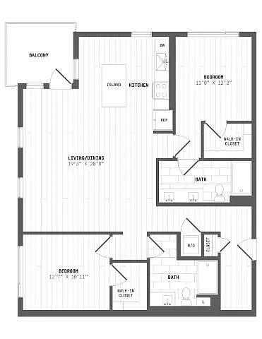 Floor plan B21
