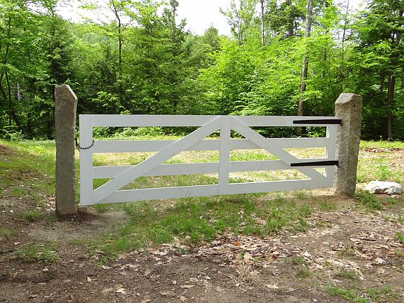 gate to orchard