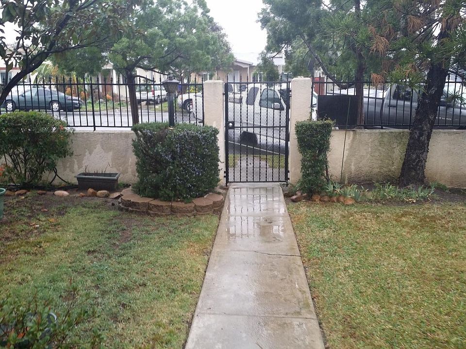Entry Gate in front that needs key to enter.