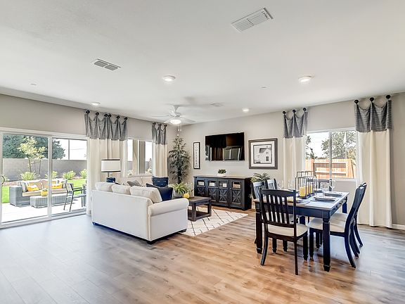 Great room with access to patio