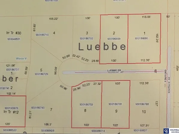 1 Luebbes Subdivision, Waco, NE 68460