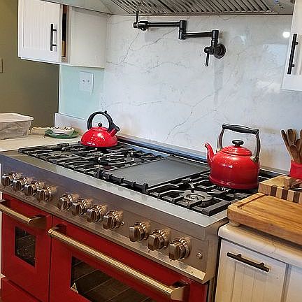 double designer oven