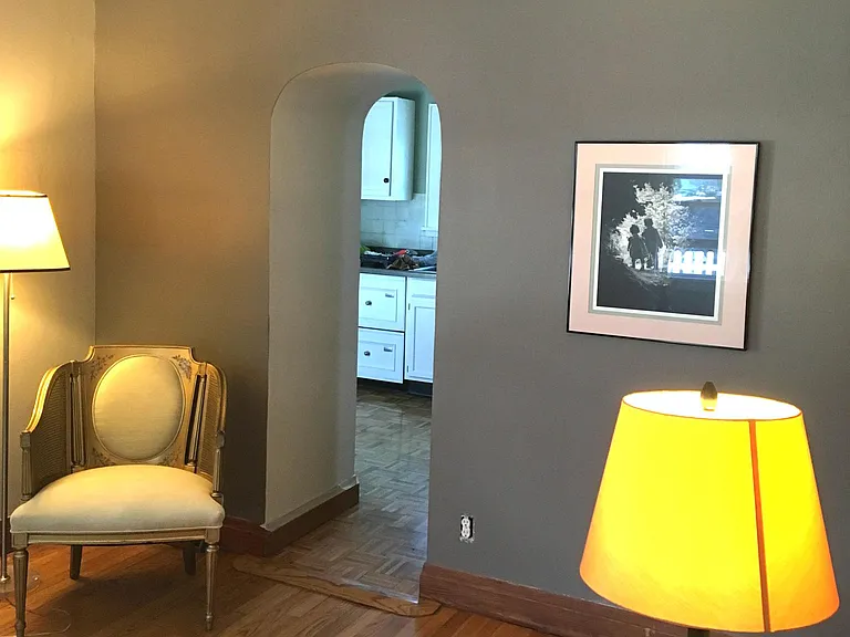 Newly painted living room