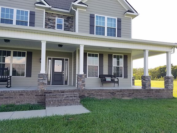 Large wrap-around front porch