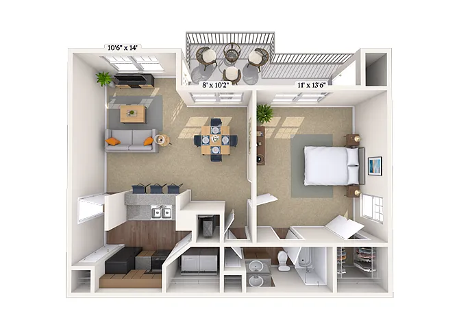 Floor plan Outrigger