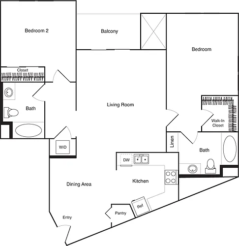 Floor plan Sonoma C