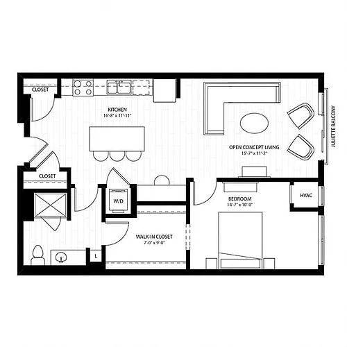 Floor plan Helsinki 17