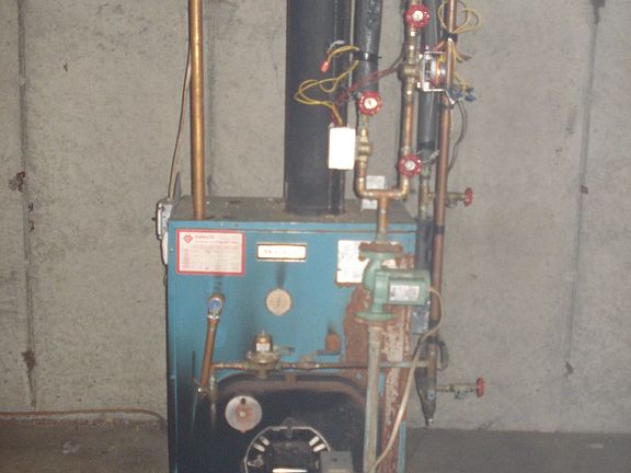 Oil/hot water baseboard heat