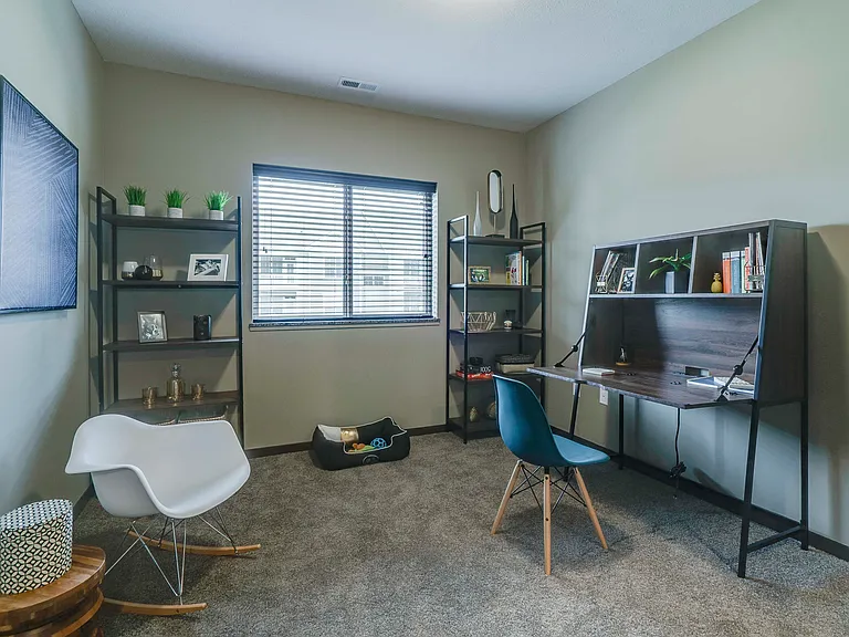 Create the perfect home office in a quiet, spacious room with plenty of natural light.