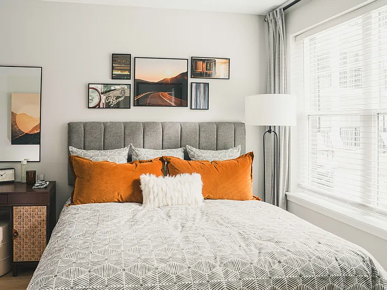 Unwind in style in Modera Germantown's tranquil bedrooms.