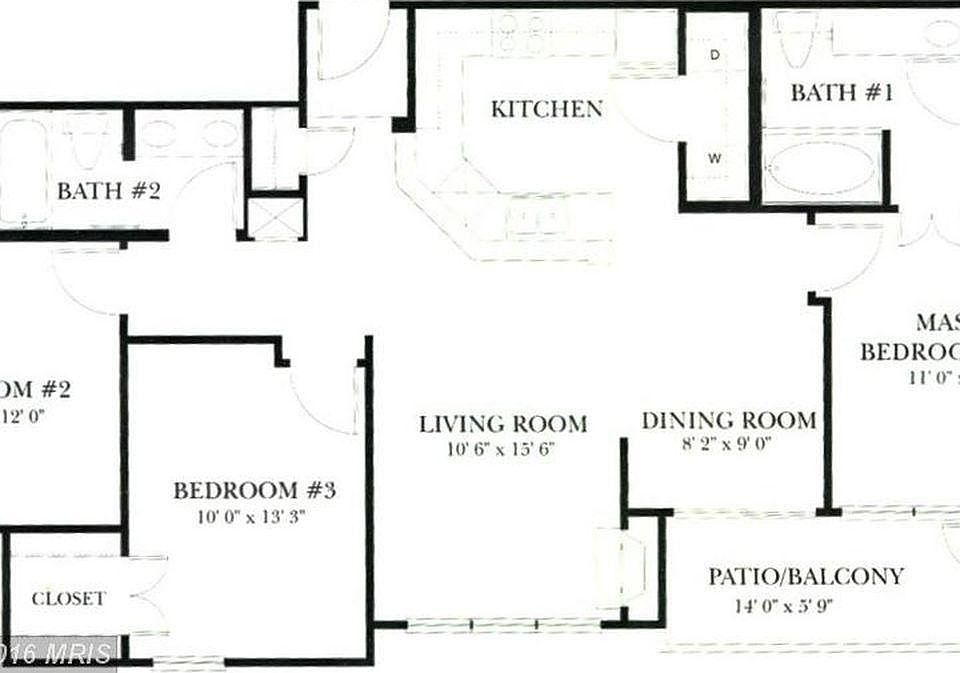 Spacious 3 bedroom, 2 bath, sun-filled condo