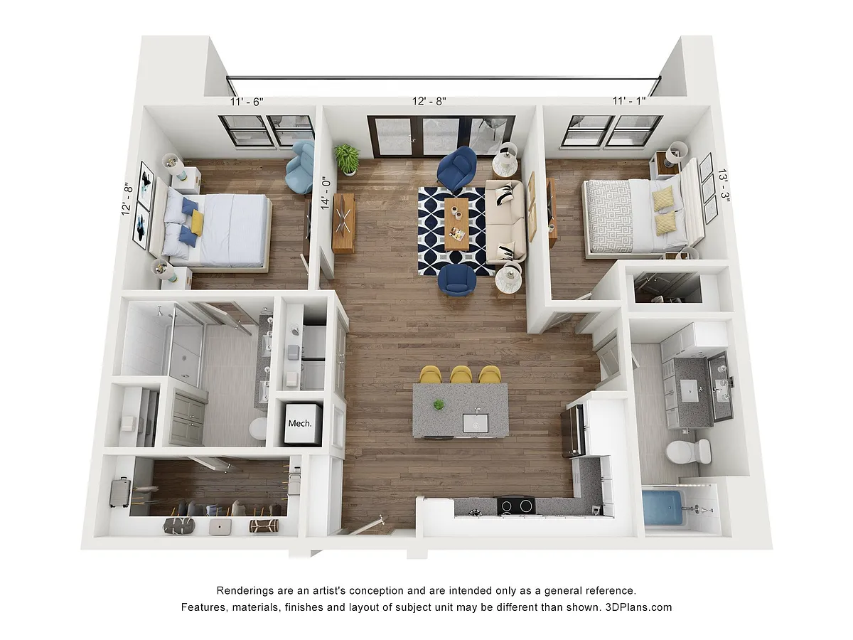 Floor plan B2