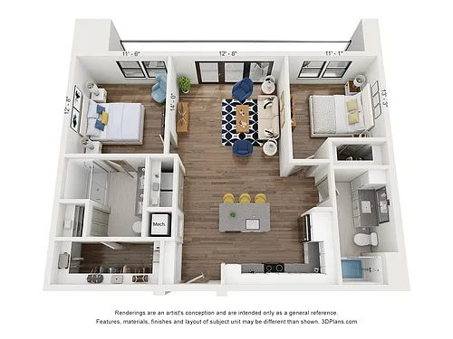 Floor plan B2