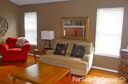 Den/Study with wood-burning fire place