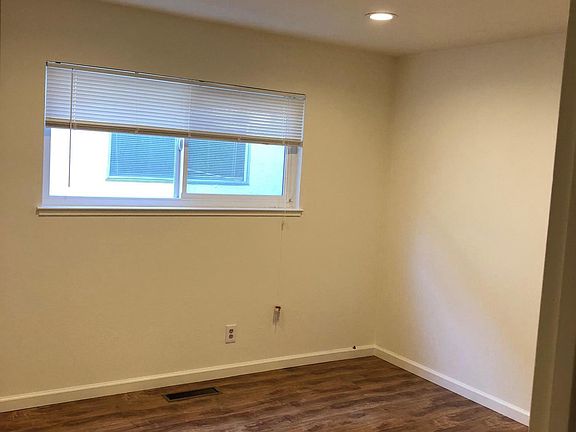 One of 2 bedrooms with recessed lights