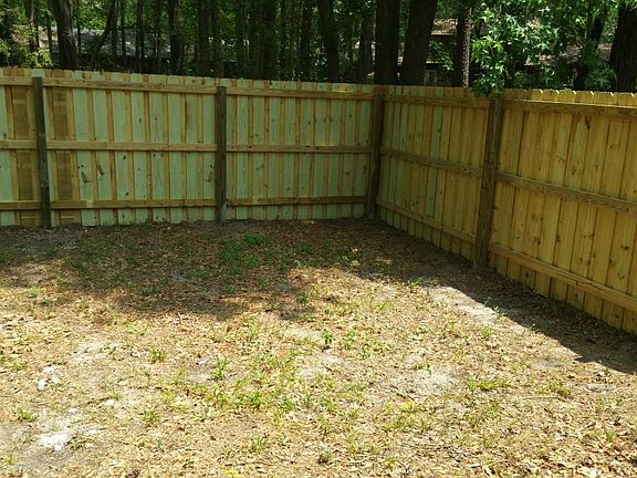Fenced Backyard
