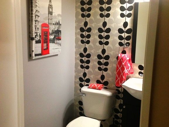 HALF BATH DOWN STAIRS