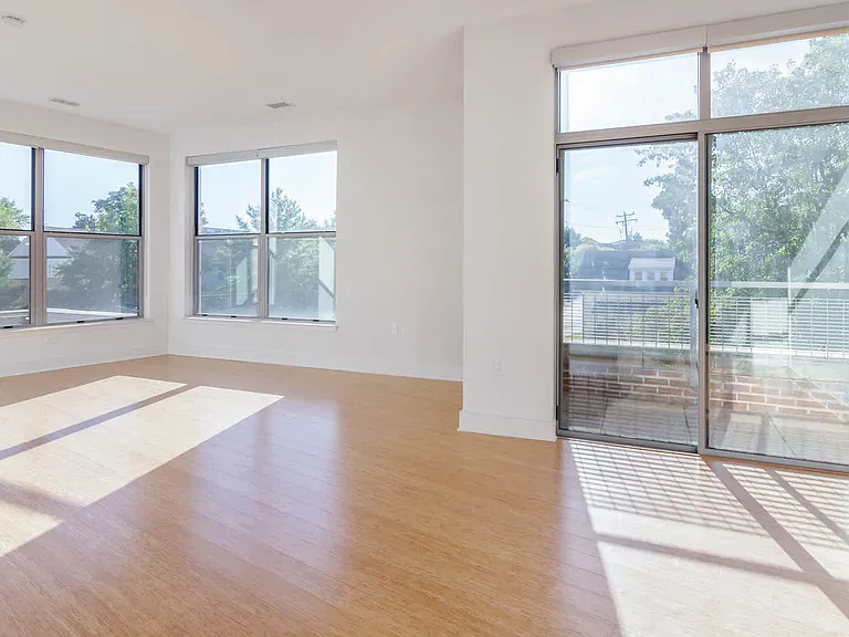 Living Room with Hard Surface Flooring