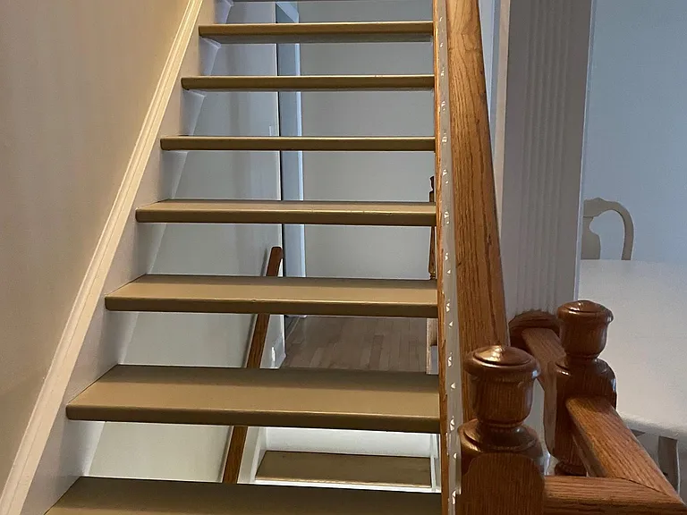 Stairs from 2nd level to 3rd level