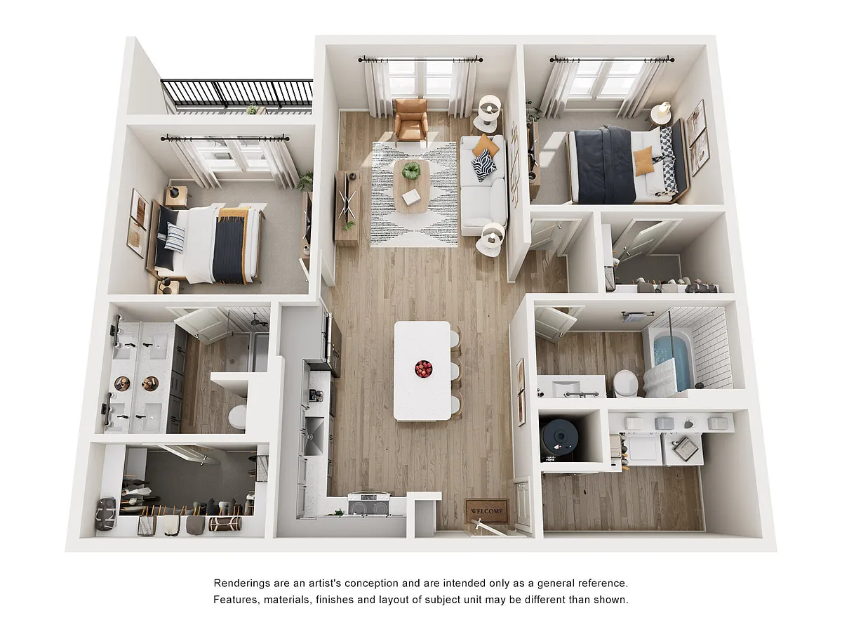 Floor plan B1