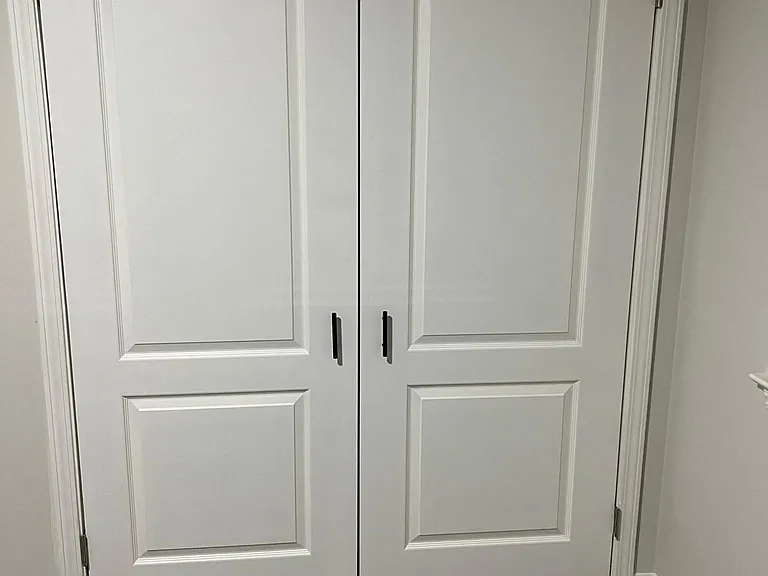 Double closets in both bedrooms