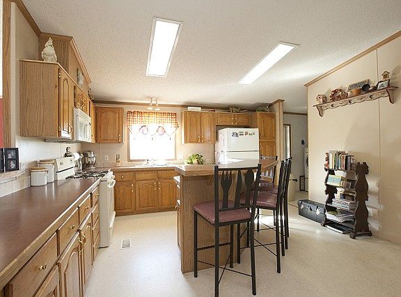 Open kitchen with island
