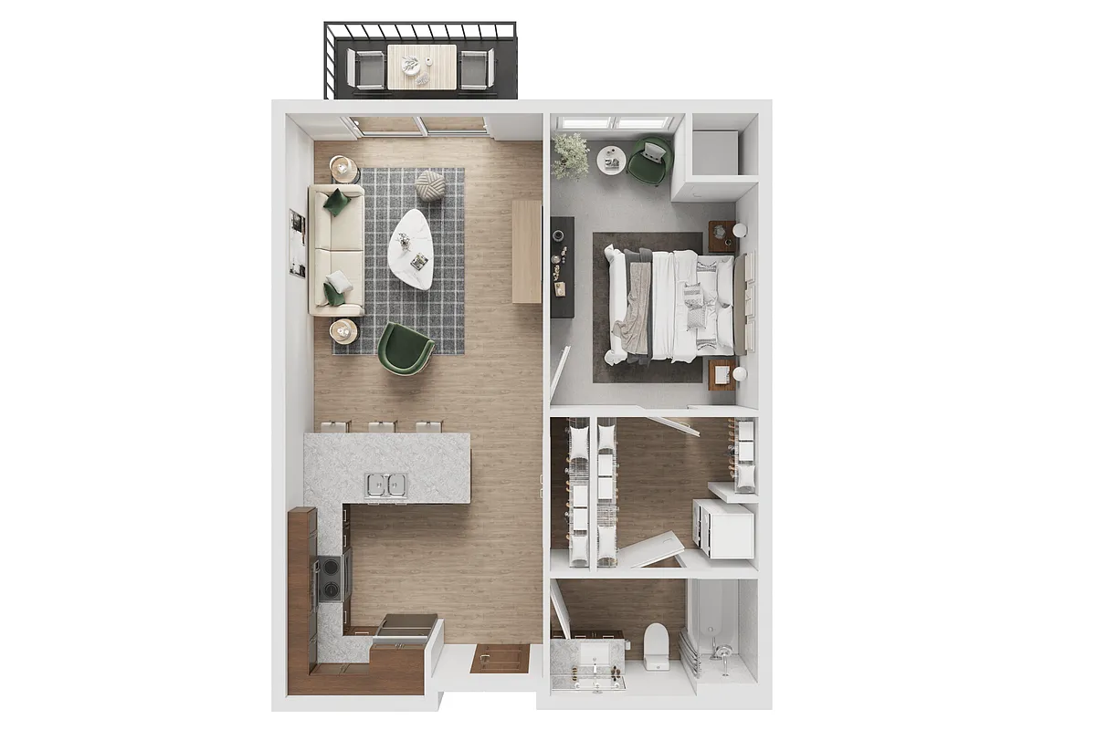 Floor plan The Trotter