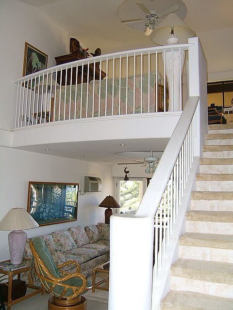 Living room and loft