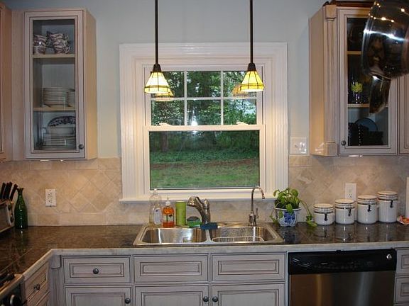 Completely renovated kitchen - new lights, cabinets, granite countertop