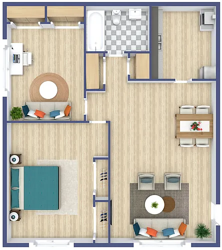 Floor plan Studio