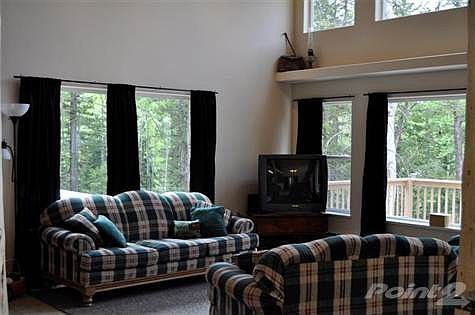 and french doors that lead to a huge deck!