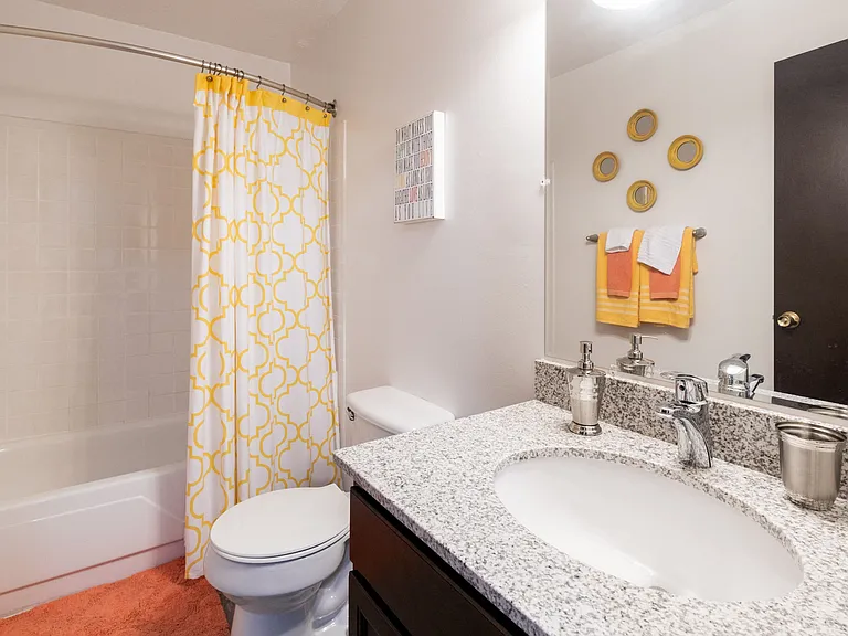 2 Bedroom 1 Bath Floorplan at The Addison on Main Apartments