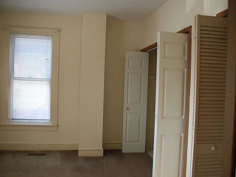 Bedroom number 1. See closet with laundry in it plus regular closet.