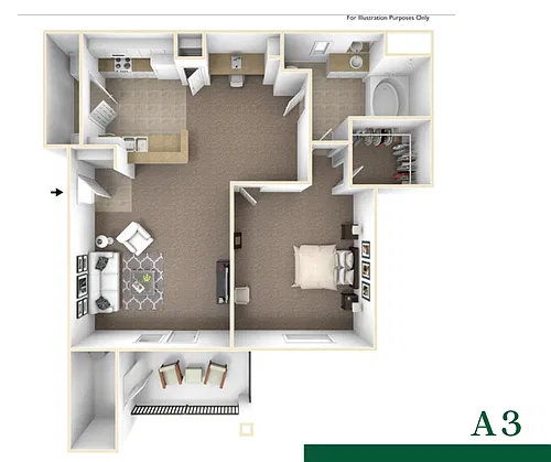 Floor plan A3