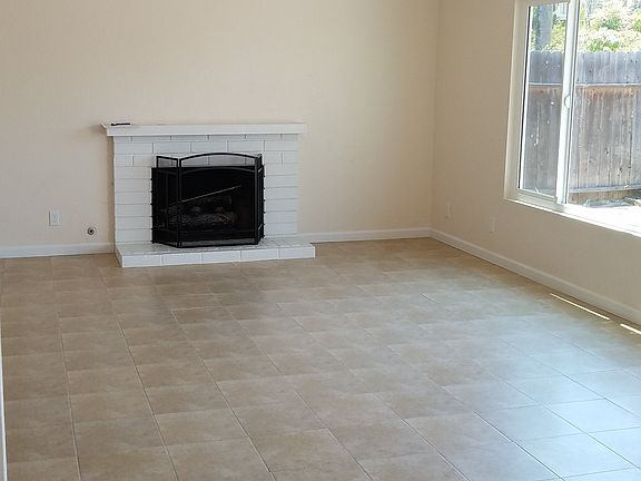 Fireplace in living room