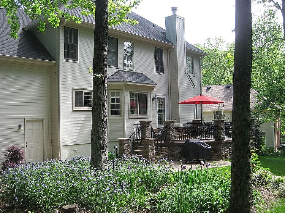 Large backyard