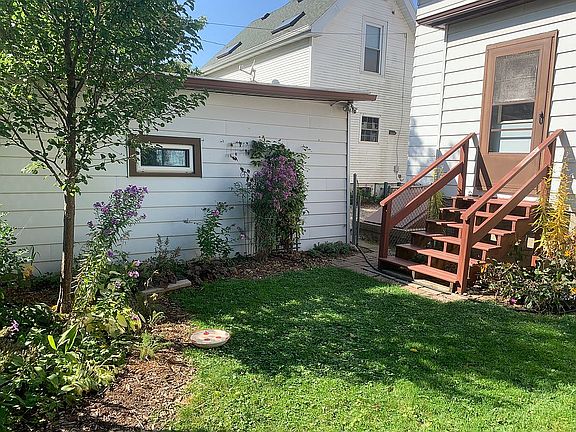 Backyard & garage