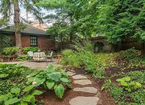 Rear garden