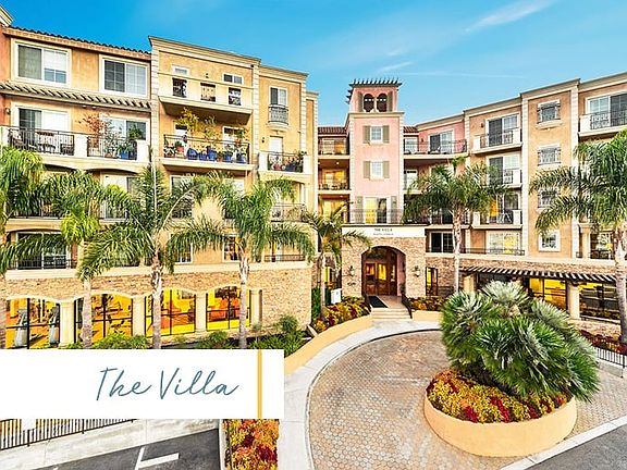 The entrance to The Villa at Marina Harbor