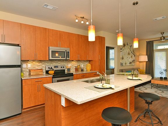 Kitchen and Living Room