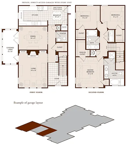Floor plan Davenport