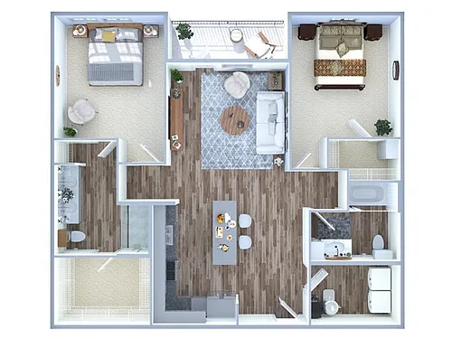 Floor plan B1