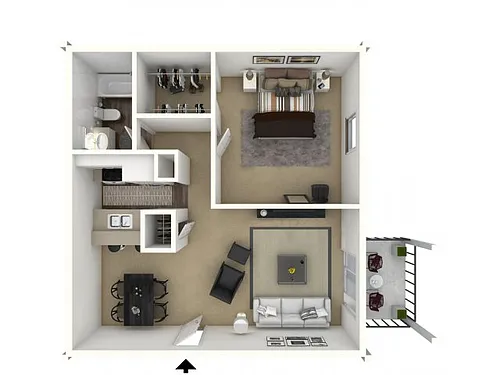 Floor plan Aurora I