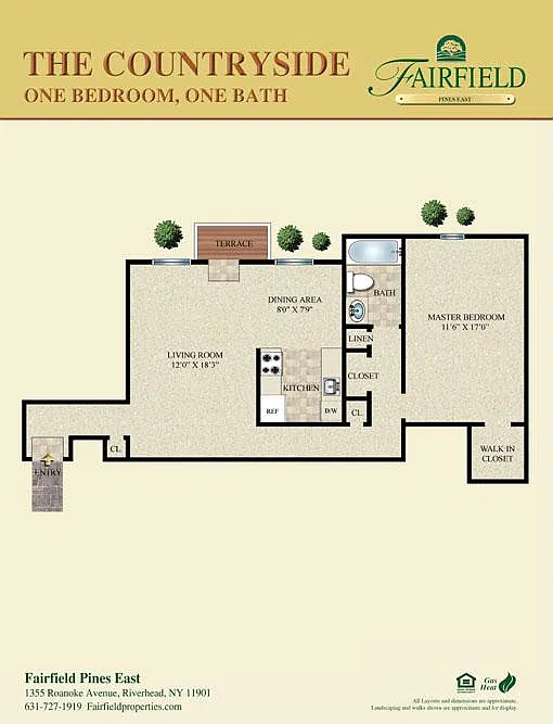 Floor plan The Countryside
