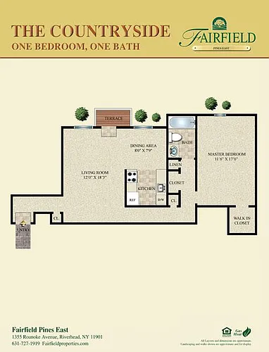 Floor plan The Countryside