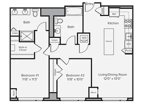 Floor plan B6